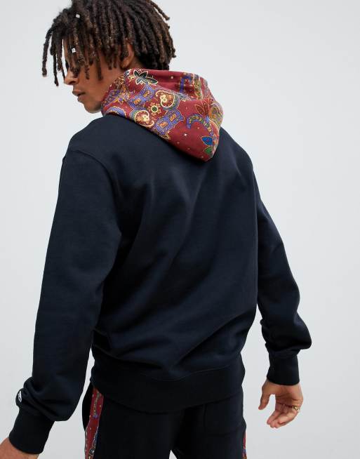 Billionaire boys club paisley cheap arch hoodie