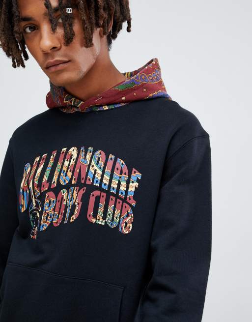 Billionaire boys club paisley arch sale hoodie