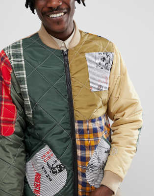 Billionaire Boys Club New Patchwork Flight Jacket