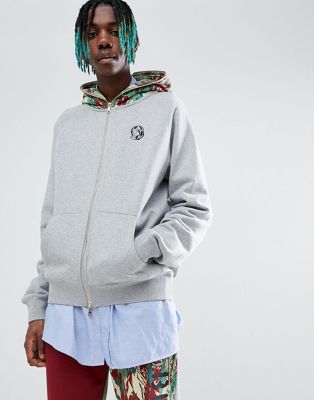 Billionaire boys club type of hoodie full zip , (Not