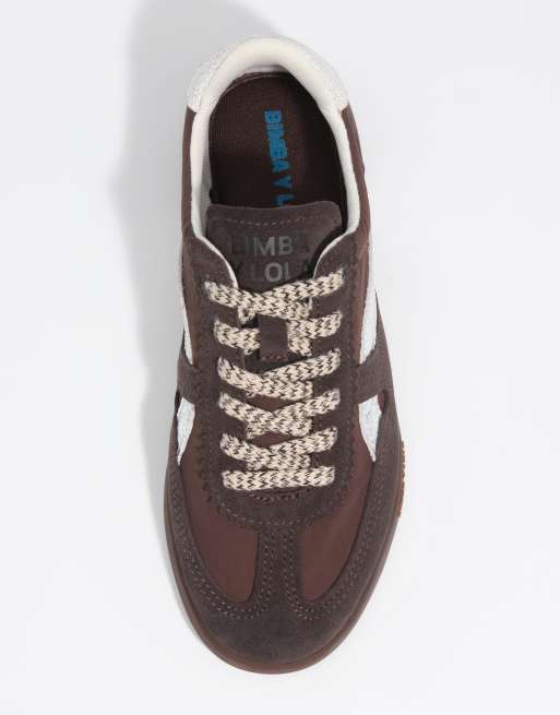Bimba Y Lola 13 16 indoor sneakers in donkerbruin, 3 van 7