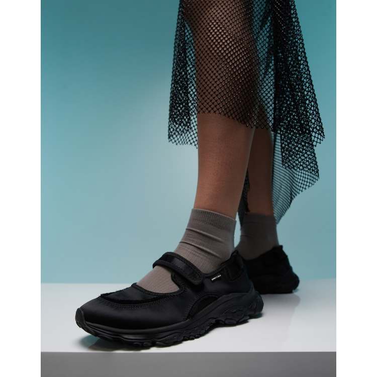 BIMBA Y LOLA ballet strap sneakers in black ASOS