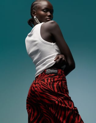 BIMBA Y LOLA BARREL LEG JEANS 