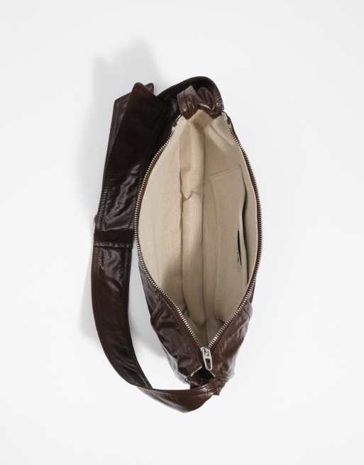Bimba Y Lola bolso moon mediano en chocolate, 4 de 7