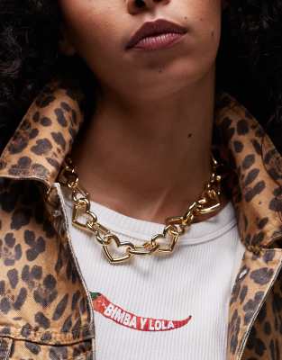 Bimba Y Lola BIMBA Y LOLA chain necklace in gold
