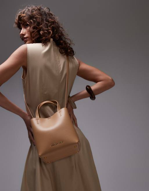 BIMBA Y LOLA - Chihuahua - Petit sac à main en cuir - Caramel, 4 de 4