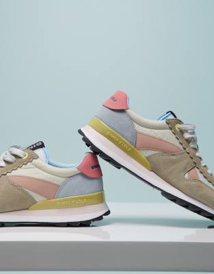 Bimba Y Lola Color Block Sneakers In Neutral