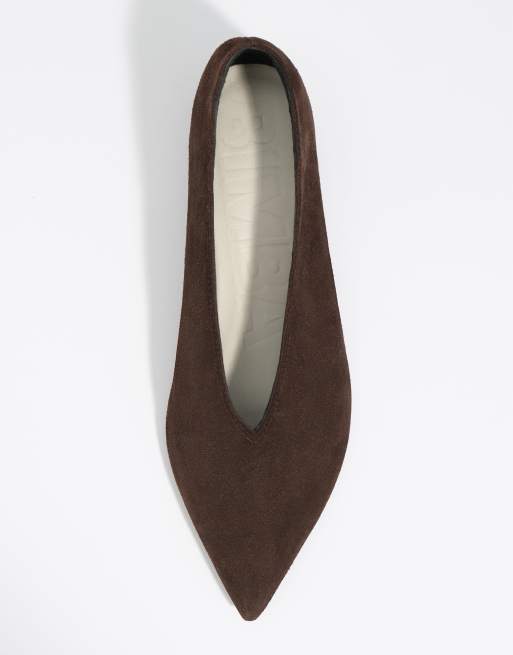 Bimba Y Lola escarpin à petit talon marron foncé, 5 de 7