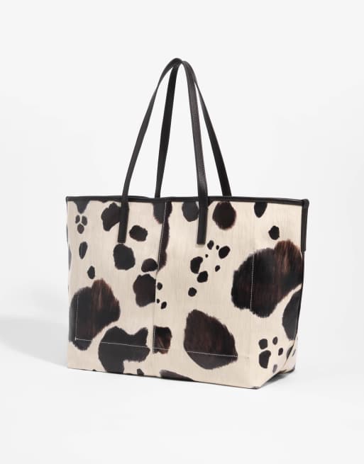 Bimba Y Lola grand sac cabas en poil de poney, 5 de 7