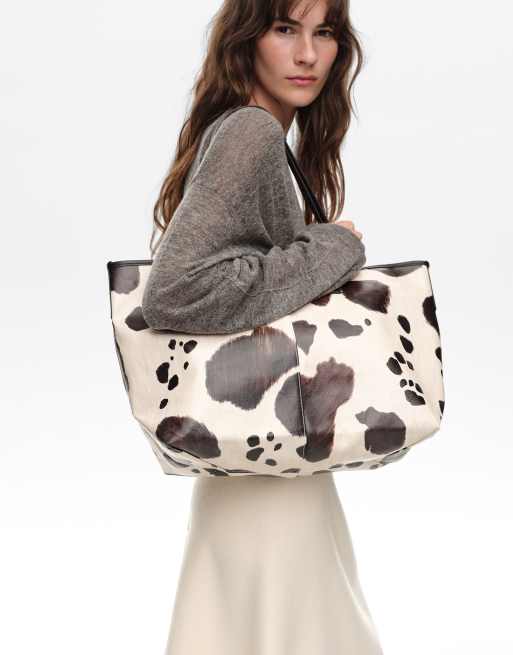 Bimba Y Lola grote shoppertas van ponyhaar, 6 van 7
