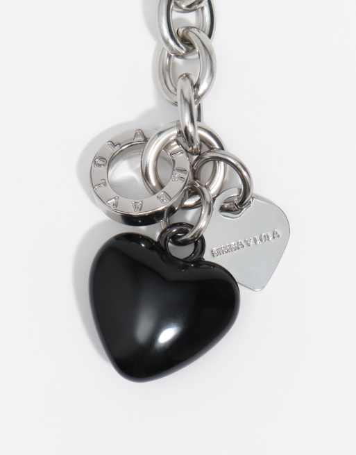 Bimba Y Lola Ketten- und Perlenarmband in Schwarz, 3 von 5