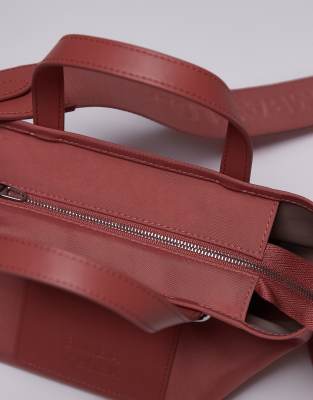 Shop Bimba Y Lola Leather Strap Mini Tote Bag