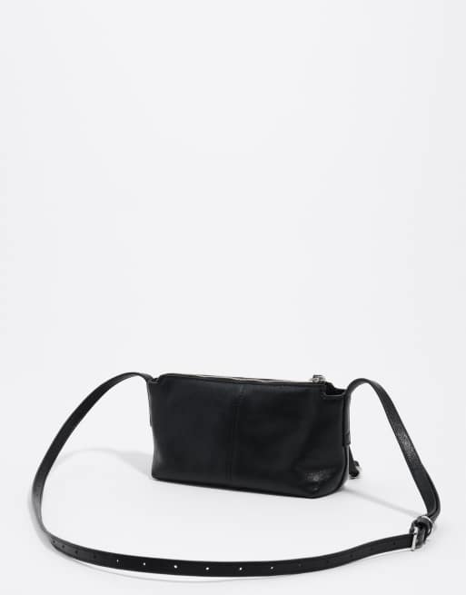 Bimba Y Lola Leder-Minitasche in Schwarz, 5 von 5