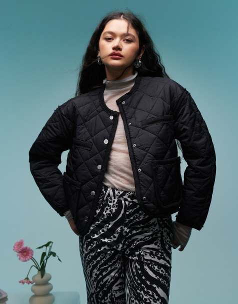 BIMBA Y LOLA lightweight puffer jacket in midnight - view 1