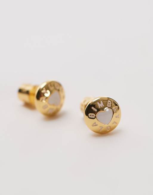 【BIMBA Y LOLA】ロゴ入りボタンピアス BIMBA Y LOLA】ロゴ入りボタンピアス (BIMBA Y LOLA/ピアス