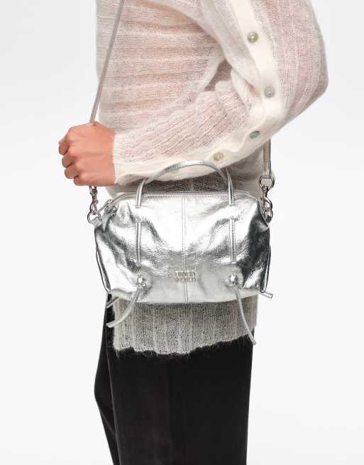 Bimba Y Lola - Lolita - Mini-sac en cuir - Argenté, 2 de 7