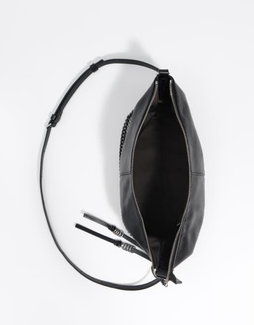 Bimba Y Lola Madrid sac en cuir noir, 4 de 7