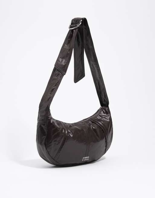 Bimba Y Lola - Medium moon tas in aubergine, 2 van 7