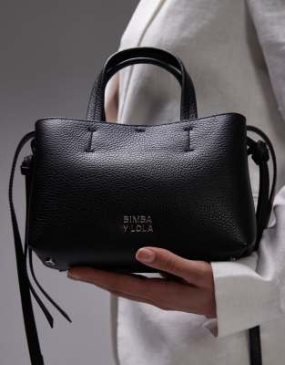 Bimba Y Lola Mini Leather Handbag
