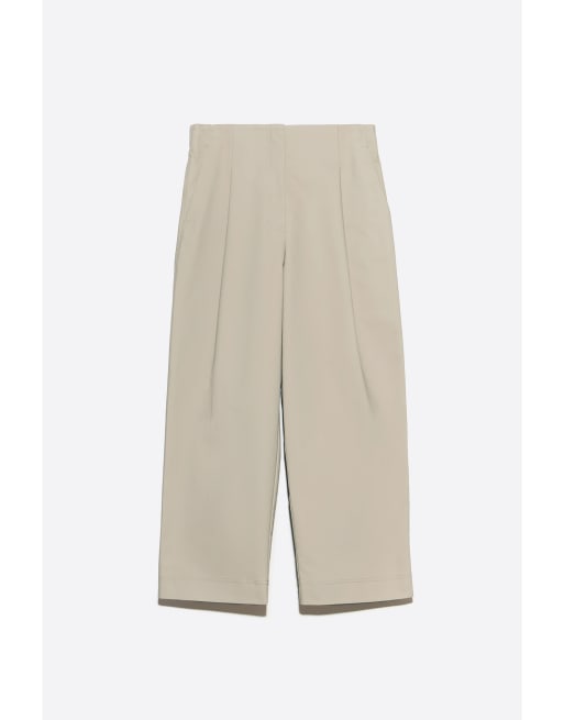 Bimba Y Lola pantalon droit plissé couleur pierre claire, 5 de 6