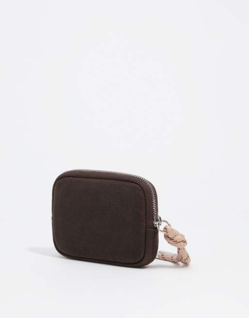 Bimba Y Lola portemonnee voor kleingeld met coating in donkerbruin, 5 van 6