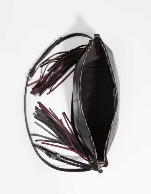 Bimba Y Lola sac Madrid moyen en cuir bordeaux, 4 de 7