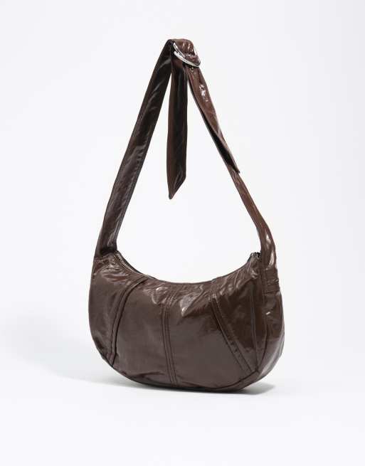 Bimba Y Lola sac moon moyen couleur chocolat, 6 de 7