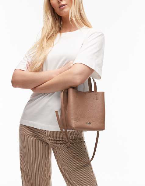 BIMBA Y LOLA small leather Chihuahua bag in light brown - view 1