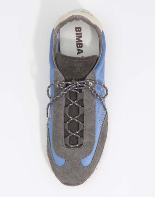 Bimba Y Lola sneakers 13 22 in camoscio blu, 7 di 7