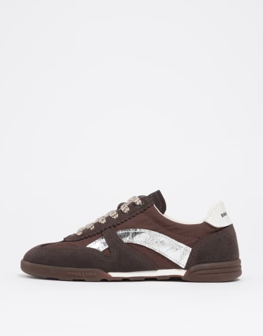 Bimba Y Lola sneakers da interno color cioccolato scuro, 7 di 7