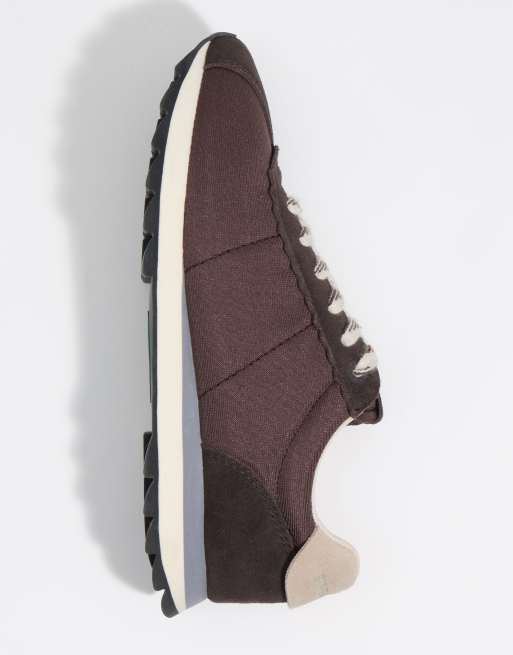 Bimba Y Lola sneakers rétro marroni scure, 5 di 6