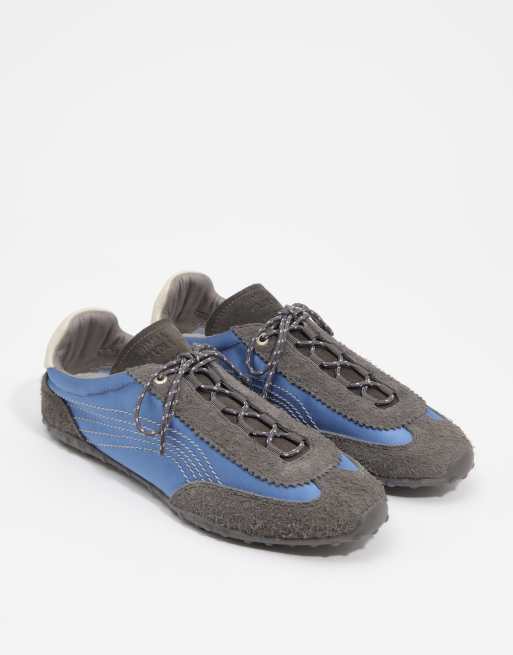 Bimba Y Lola suède sneakers in blauw, 3 van 7