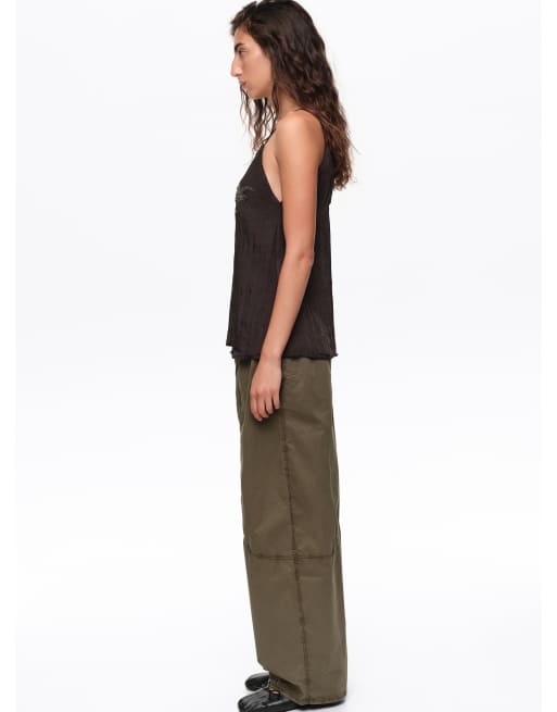 Bimba Y Lola top droit avec strass noir, 3 de 6