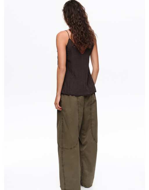Bimba Y Lola top droit avec strass noir, 4 de 6