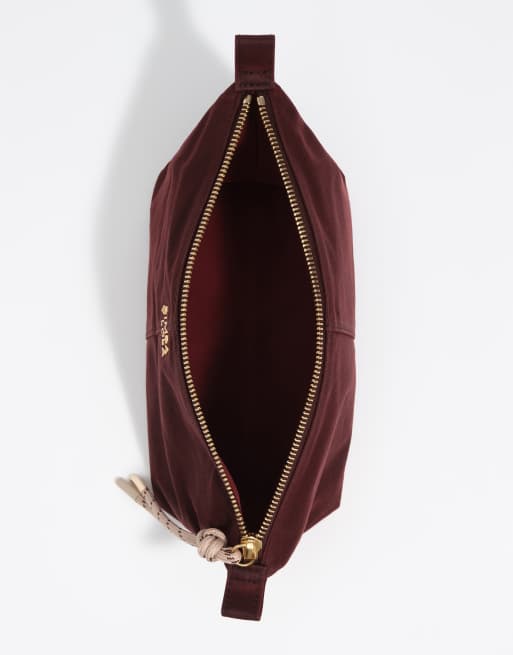 Bimba Y Lola trousse de maquillage trapèze enduite moyenne couleur lie-de-vin, 6 de 7