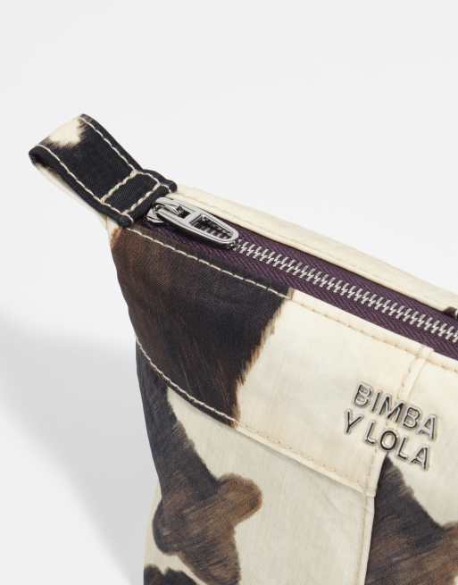 Bimba Y Lola trousse in nylon con effetto pony, 2 di 6