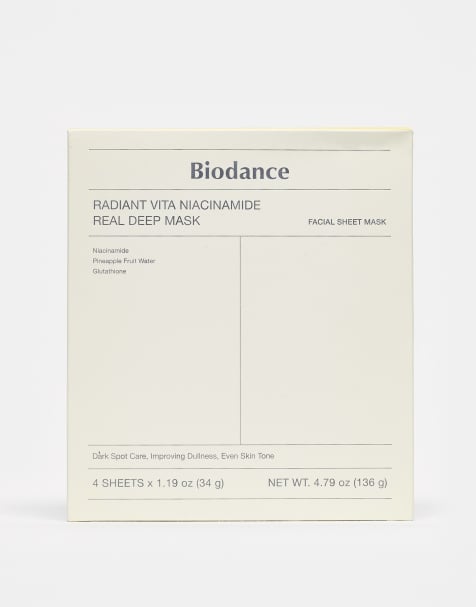 BIODANCE Radiant Vita Niacinamide Real Deep Mask x 4 - view 1
