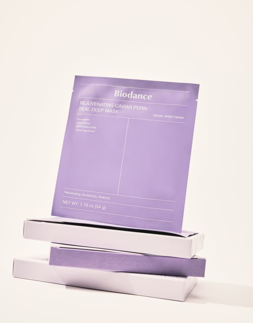 BIODANCE - Rejuvenating Caviar PDRN Real Deep Mask - Confezione da 4, 4 di 4