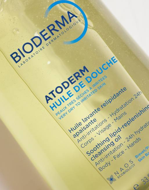 Bioderma Atoderm huile de douche relipidante pour peau sujette à l'eczéma 1 L, 2 de 4