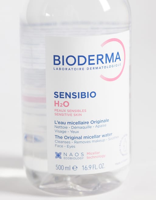 Bioderma Sensibio H2O eau micellaire pour peau sensible 500 ml, 2 de 4