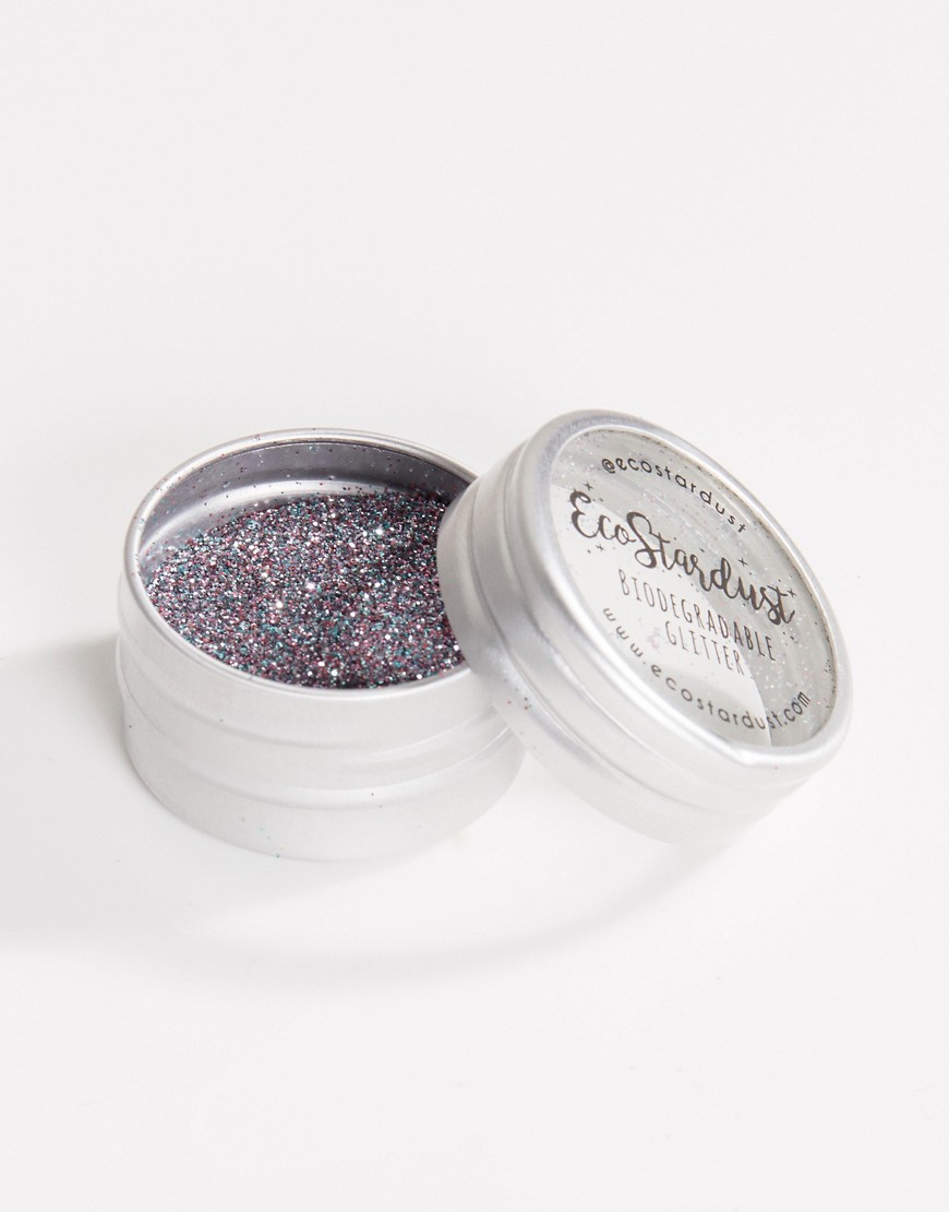 Bionedbrydelig glitterkrukke – Enhjørning – fra EcoStardust-Multifarvet
