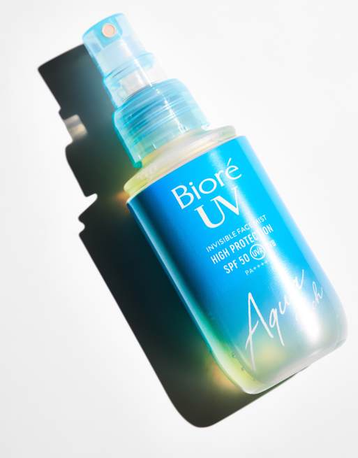 Biore Aqua Rich UV Invisible Face Mist SPF50 60ml, 3 of 4