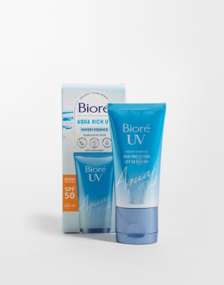 Japanese Beauty Biore Uv Aqua Rich Essence Sunscreen Spf50 50ml-no Colour In Transparent