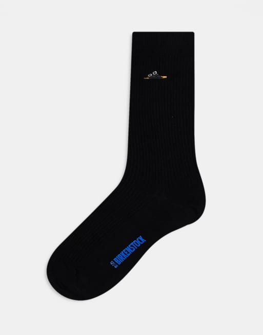 Birkenstock – 2er-Pack gerippte Unisex-Socken aus Baumwolle in verschiedenen Farben, 2 von 3