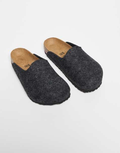 Birkenstock - Amsterdam - Chaussons unisexes - Anthracite - view 1