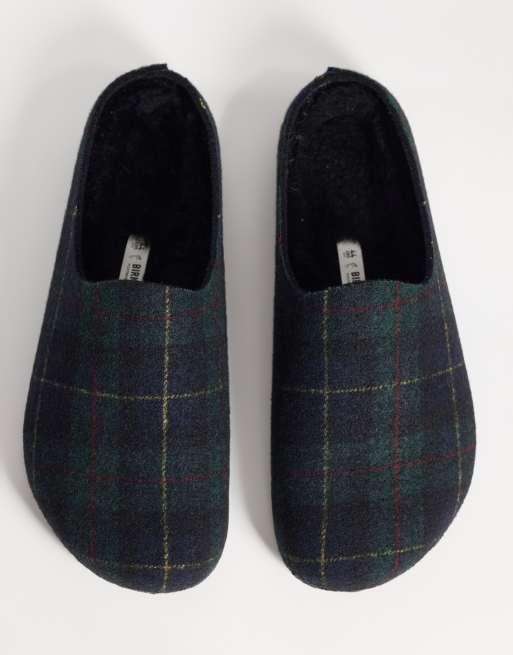 Birkenstock Amsterdam mules à carreaux vert et bleu marine, 4 de 4
