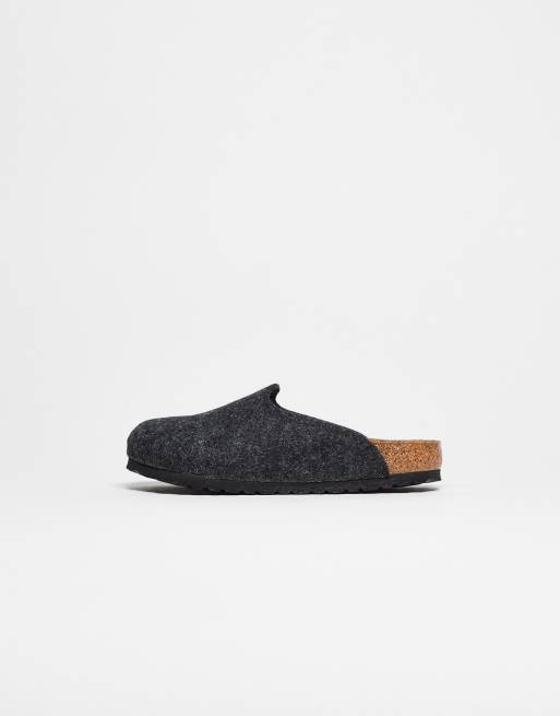 Birkenstock - Amsterdam - Pantofole da casa color antracite