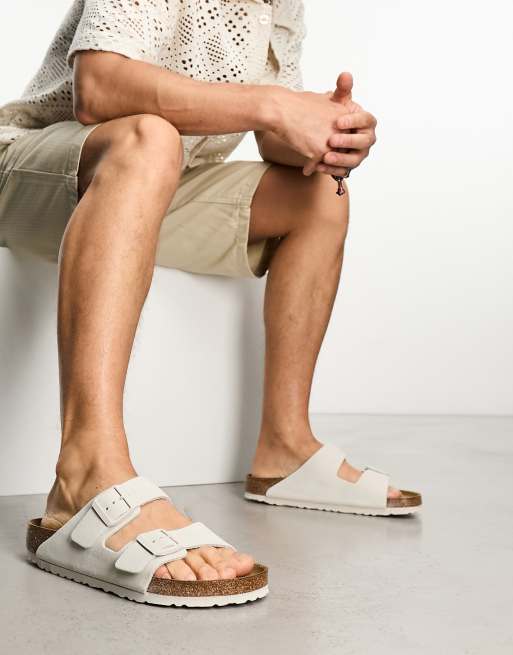 Birkenstock – Arizona – Antikvita sandaler i mocka