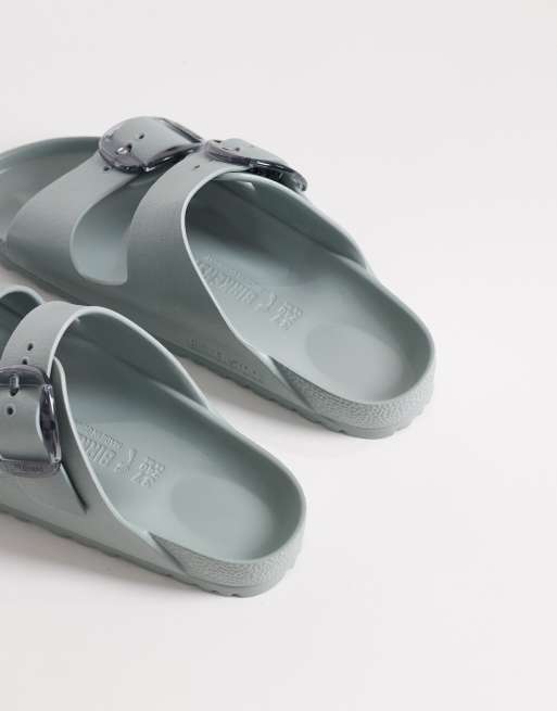 Birkenstock Arizona Big Buckle EVA sandals in pure sage, 3 of 4