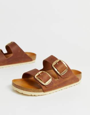 birkenstock arizona big buckle oiled leather